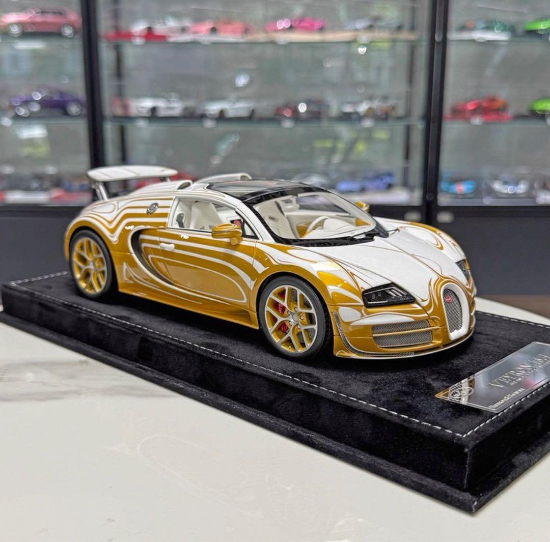 未使用 1/18 ブガッティ ヴェイロン HH モデル ミニカー 限定20台