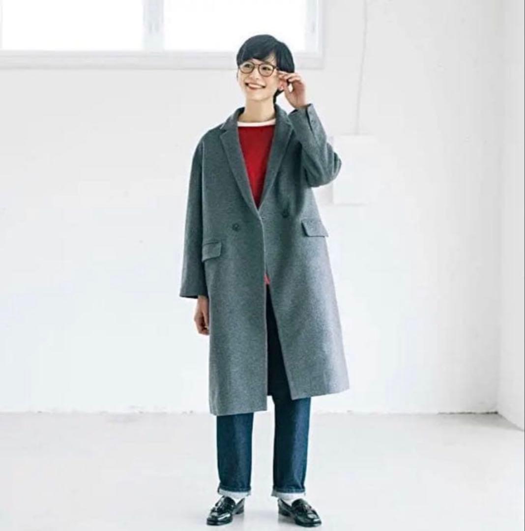 北欧暮らしの道具店 チェスターコート KURASHI&Trips グレー - メルカリ