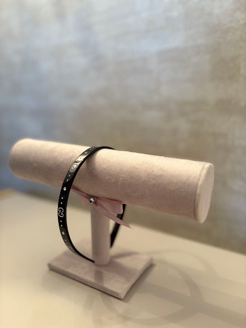 美品♡GUCCI GG クリスタルヘアバンド