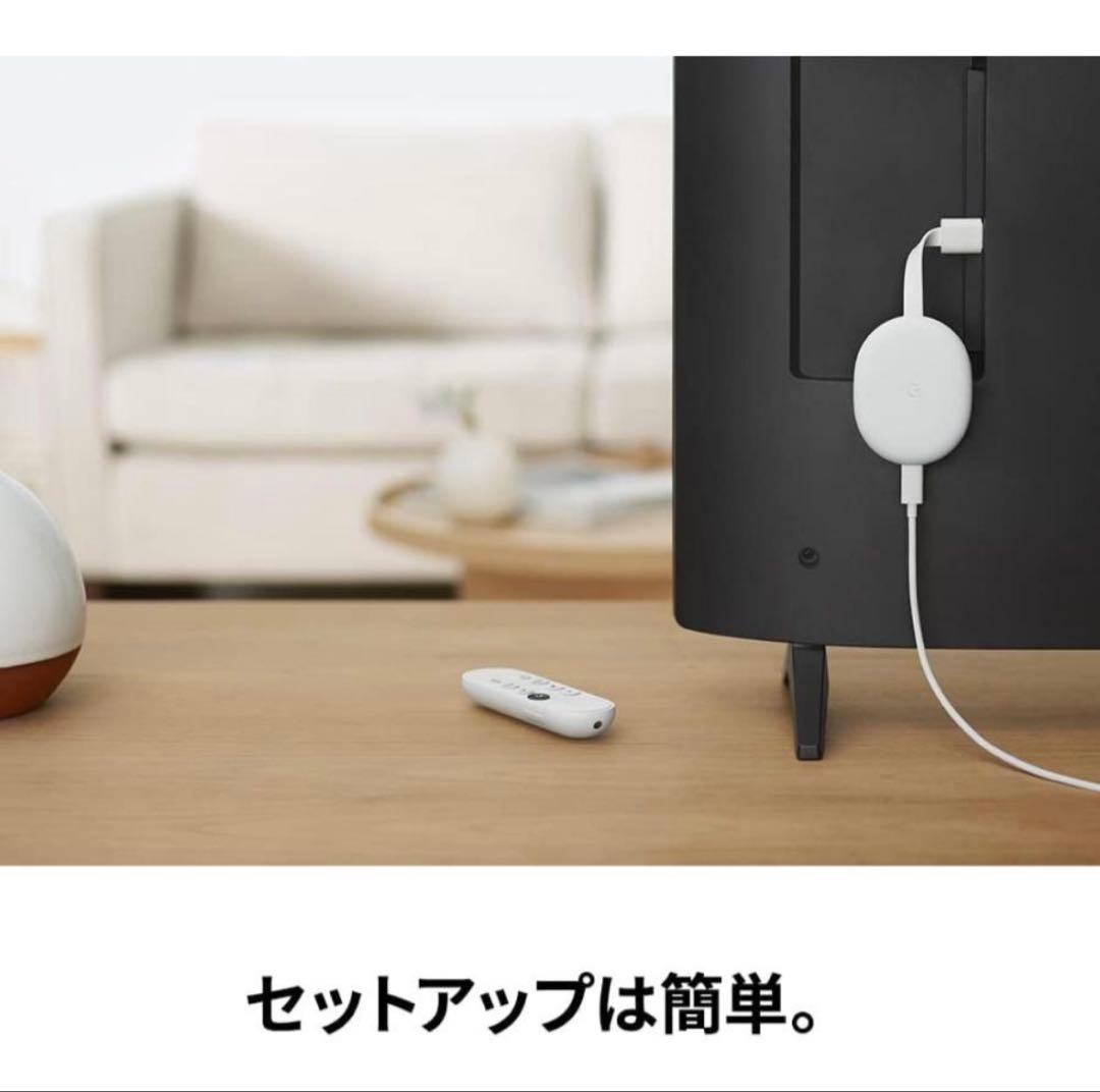 Chromecast 4K GA01919-JP新品未開封 - メルカリ