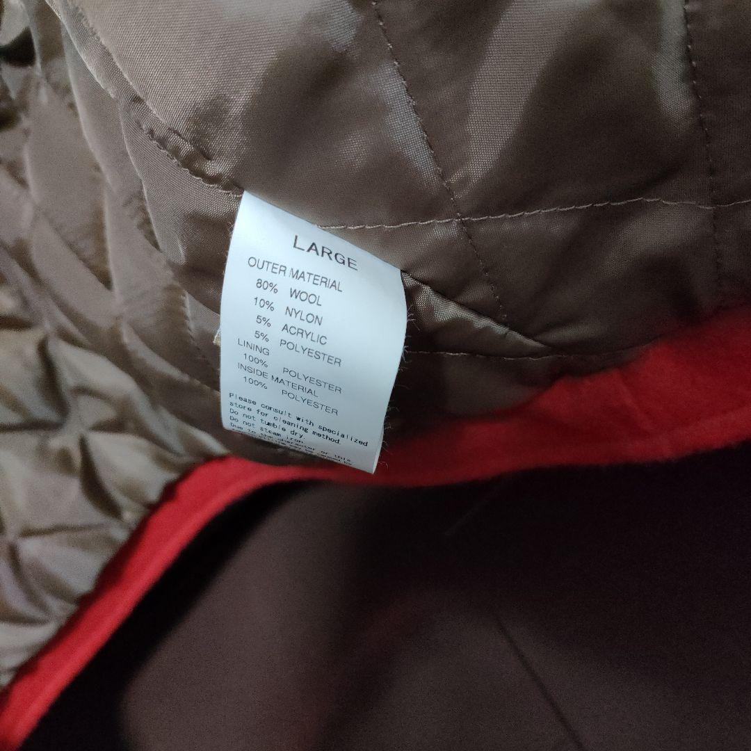 SCHOTT×STUSSY　コート　レッド