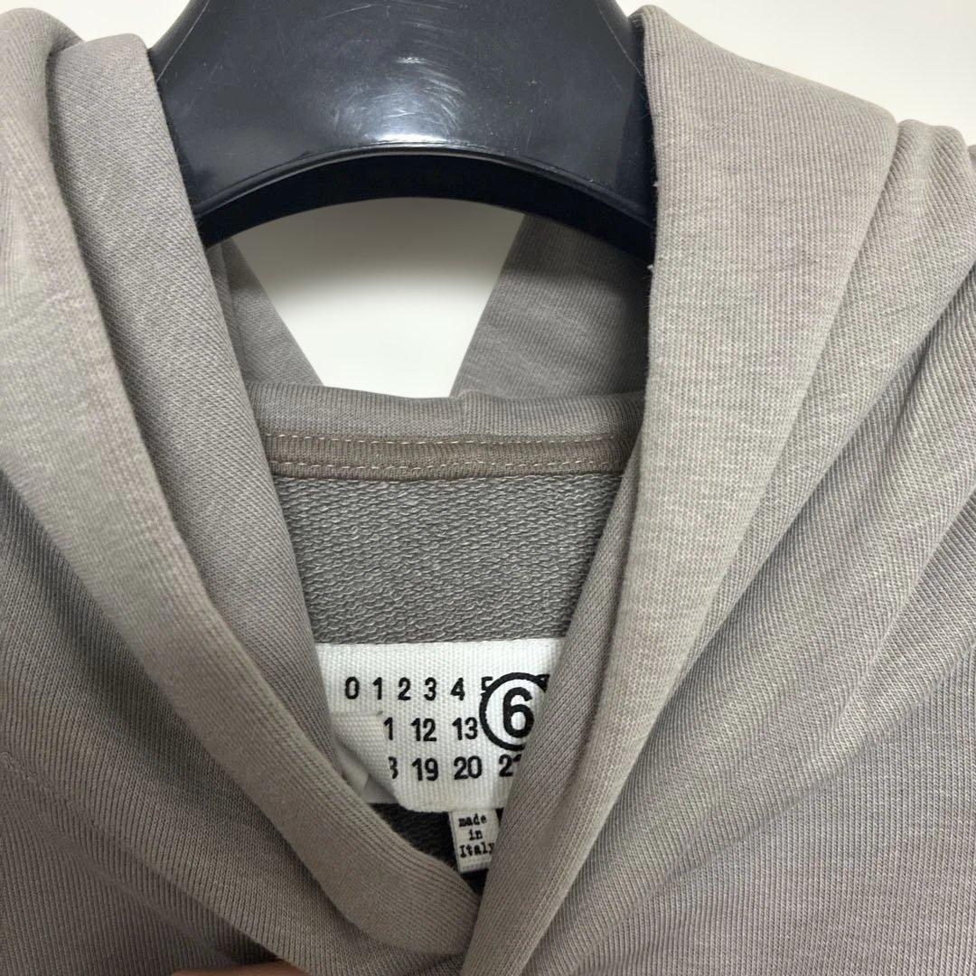 f*n様 オーバーサイズ グレー フード付きパーカー　sサイズ