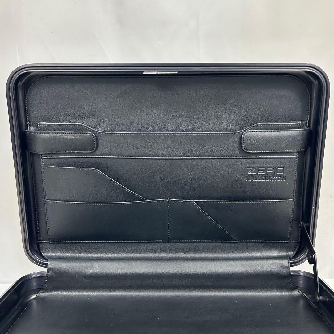 ギャランティー付き ゼロハリバートン アタッシュケース 軽量 ブラック