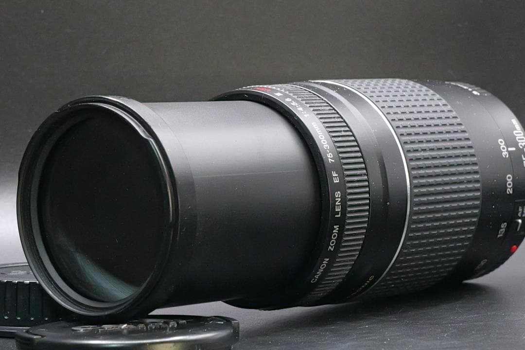 【美品】望遠レンズ Canon EF 75-300mm F4-5.6 Ⅲ　USM Amazon.com : Canon 75-300mm F4-5.6 III EF Lens (Non-USM) : Camera