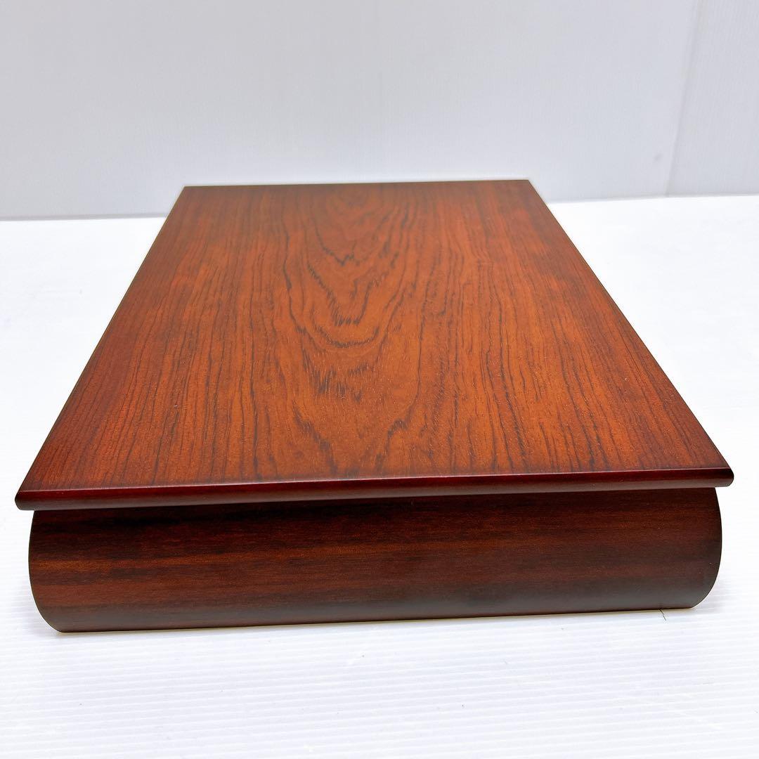 【未使用品】紫檀 文箱 唐本文庫