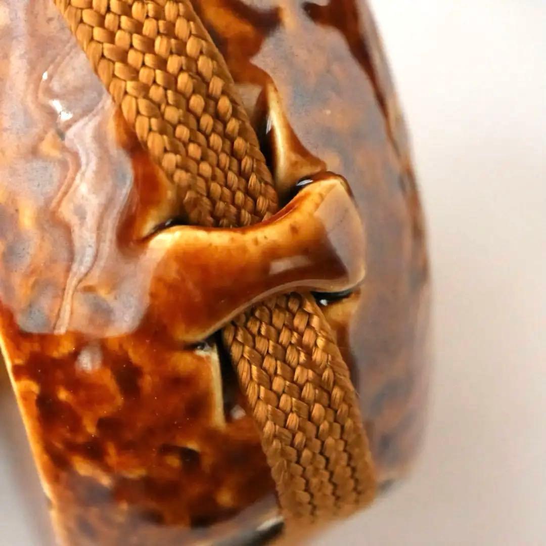 陶器製水筒 元箱付き 山印 国策製品 /SN159