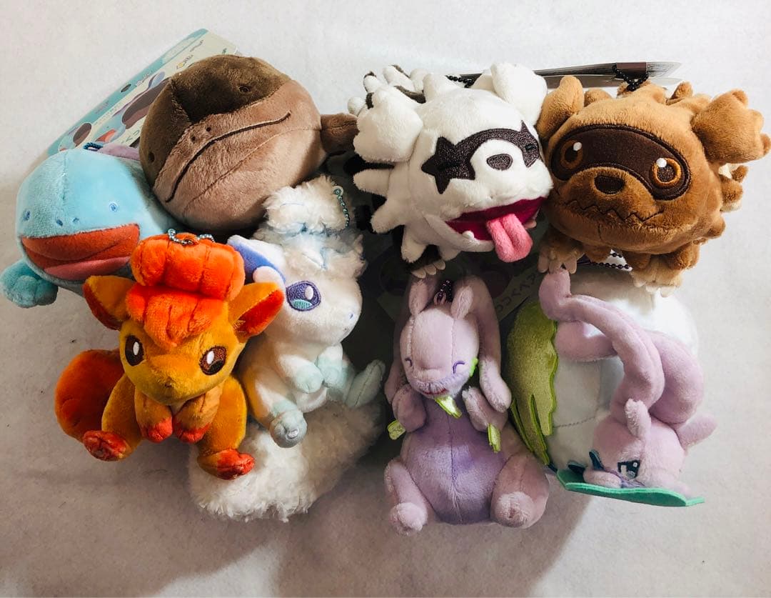 ポケモン にたものどうし ぬいぐるみ 磁石でくっつくペアマスコット 4