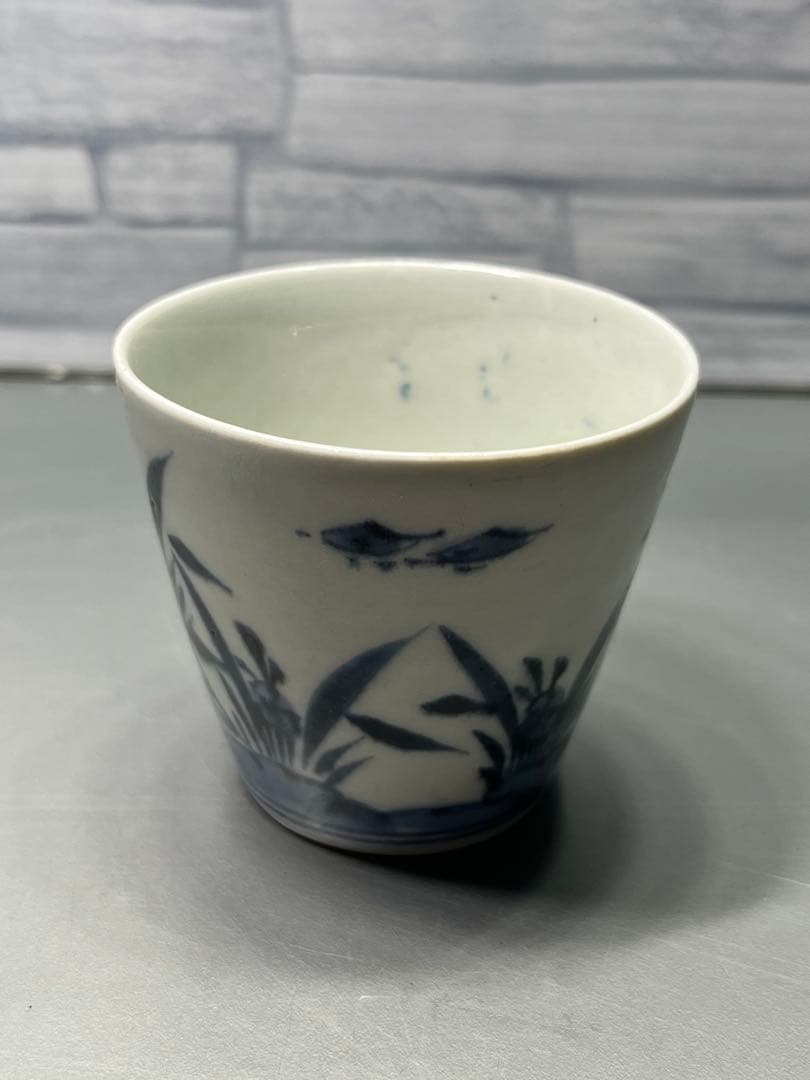 古伊万里　染付　そば猪口