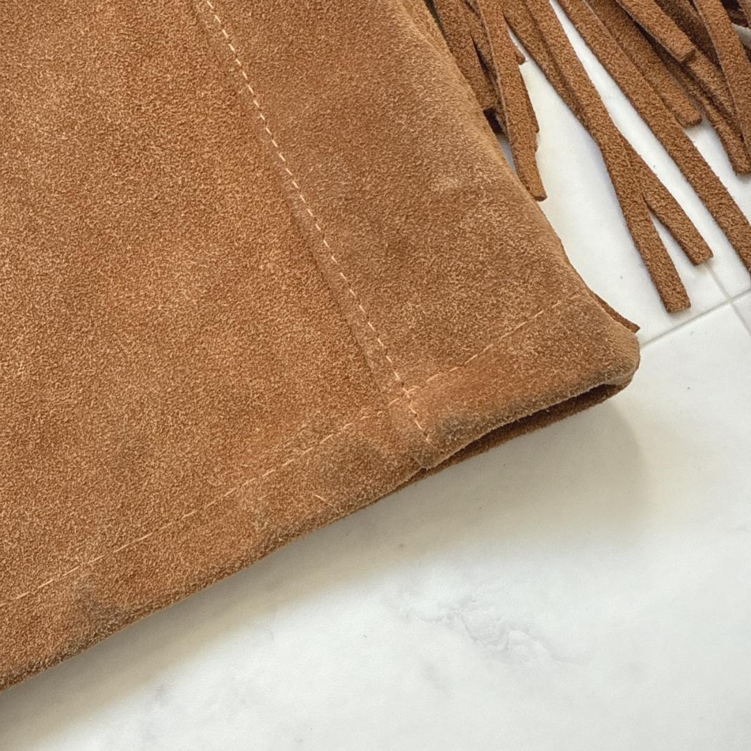 Schott Schottショット395ウエスタンジャケット フリンジ スウェード