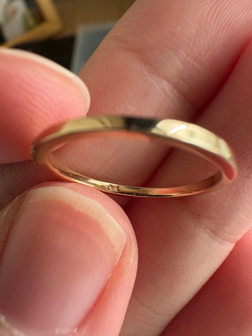 新品 シエナロゼ ジュレ 7号 リング 指輪 K10 SIENAROSE