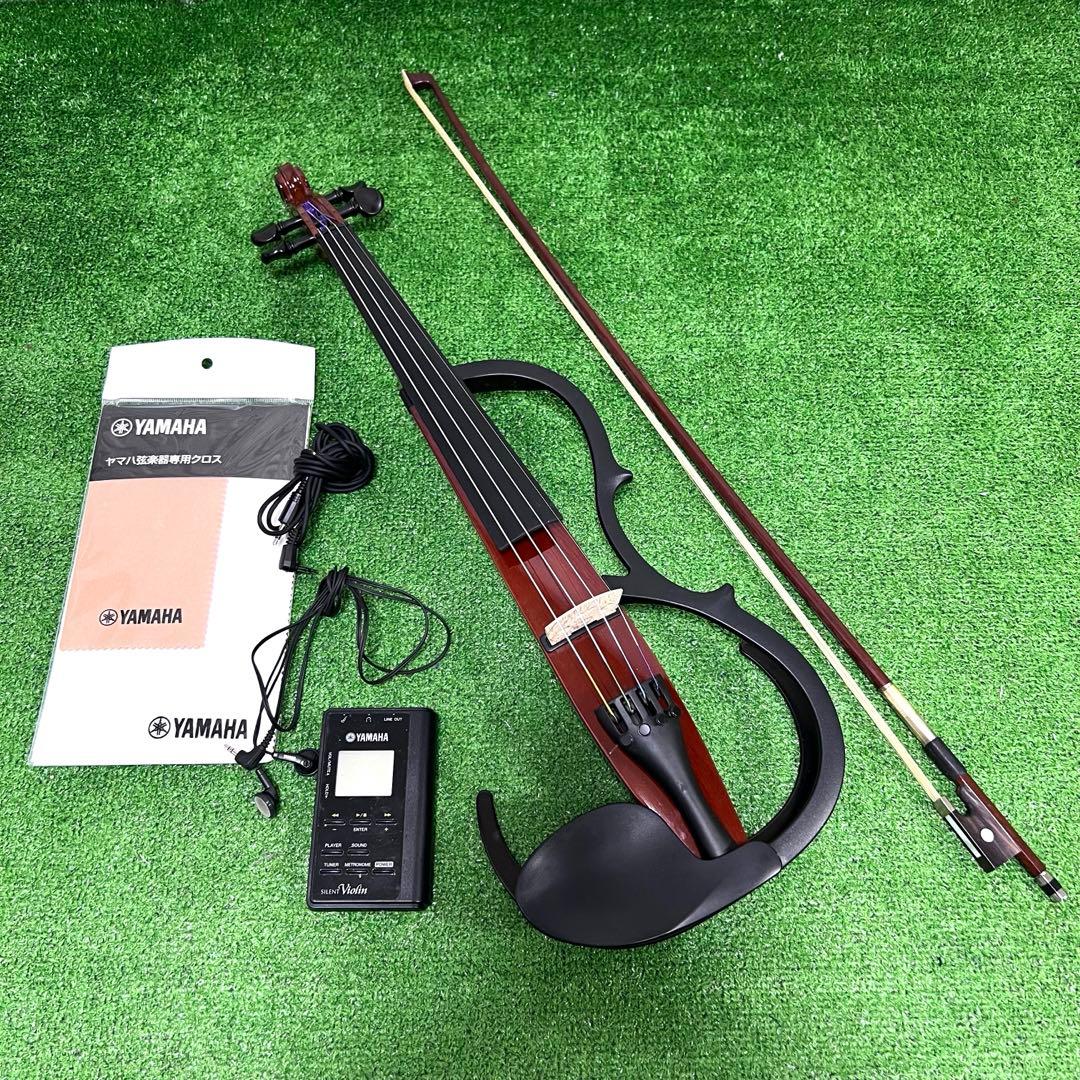 YAMAHA SILENT VIOLIN SV150 弦新品張り替え　動作確認済