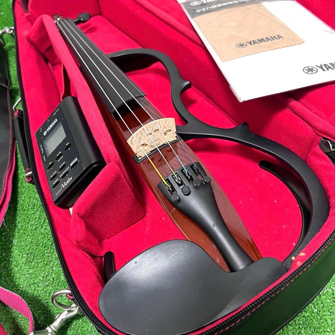 YAMAHA SILENT VIOLIN SV150 弦新品張り替え　動作確認済
