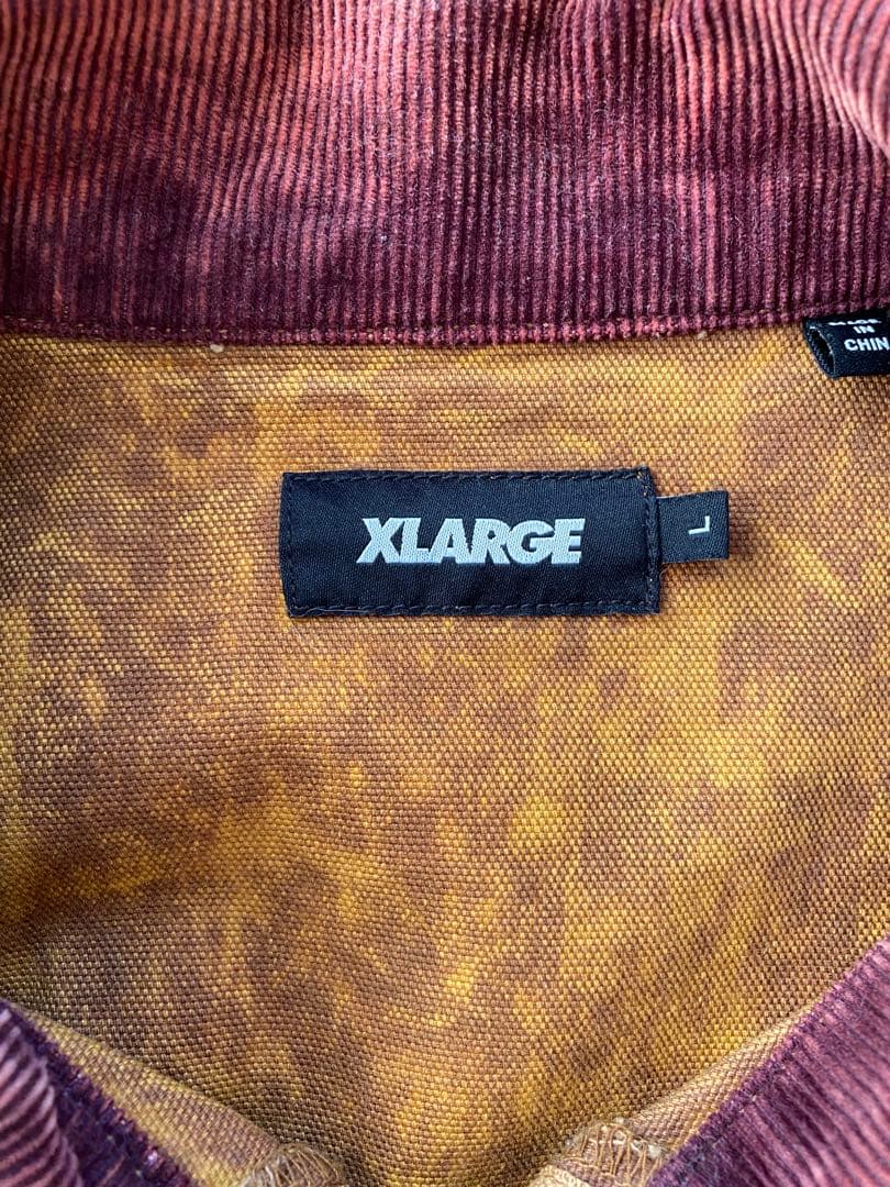 X-LARGE✖️Dickies ワークジャケット　イエロー