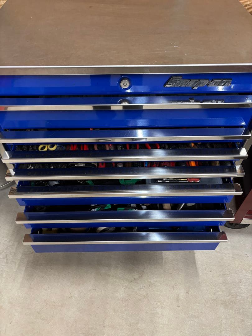 ステンレス製　ドロアーガード　7本セット　 スナップオン　KRL756専用