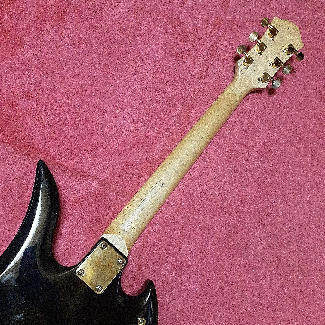 【良・美品】サイケペイント・hideモデル。モッキンバード。ソフトケース付属。