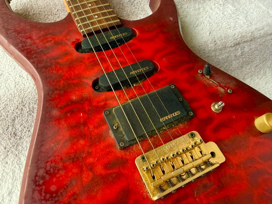 送料無料！エレキギター FERNANDES ジャンク JANK