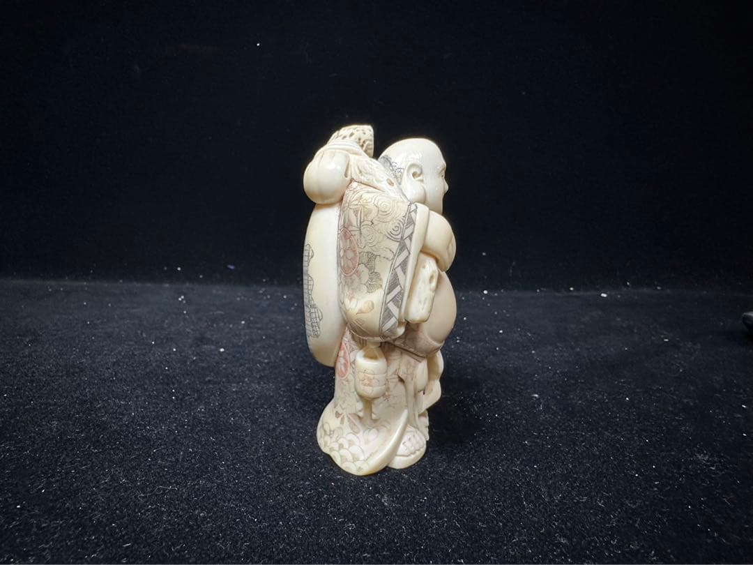 置物 アンティーク 天然素材 仏像 彫刻 古美術品 細密細工 骨董