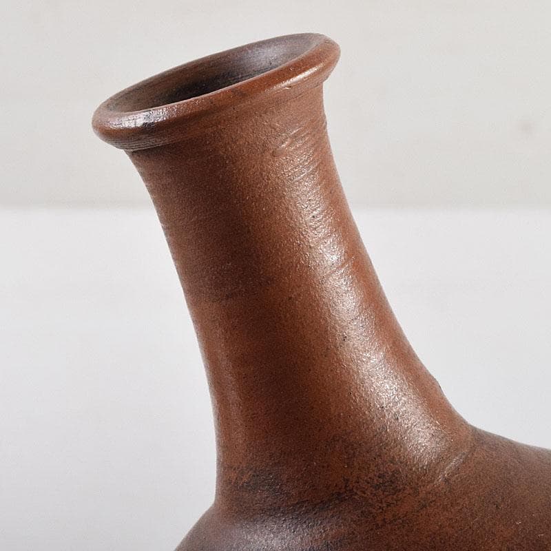 桂又三郎極め 江戸初期 古備前 人形徳利 共箱 V 9045