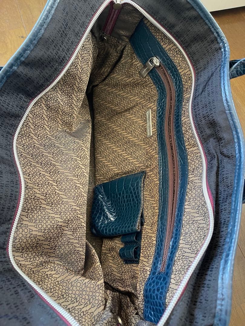 オロビアンコイタリア製 クロコ型押し ビジネスバッグ