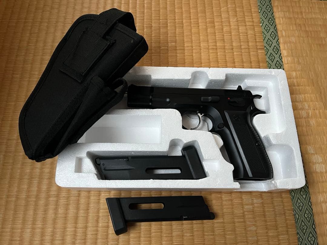 Cz75 ガスガン ホルスター付き　CO2