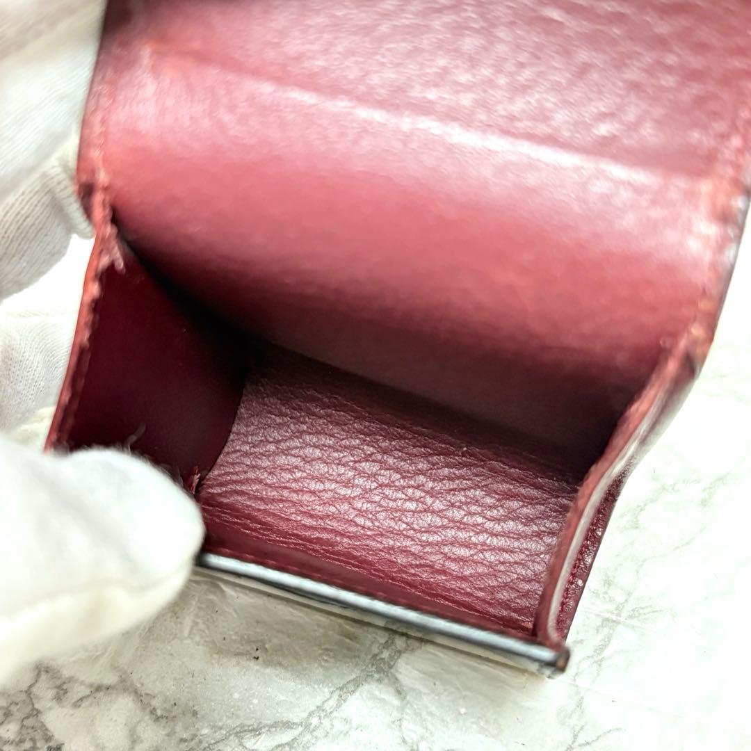 カルティエ　レザー　シガレットケース　革　小物入れ　カードケース　たばこ入れ