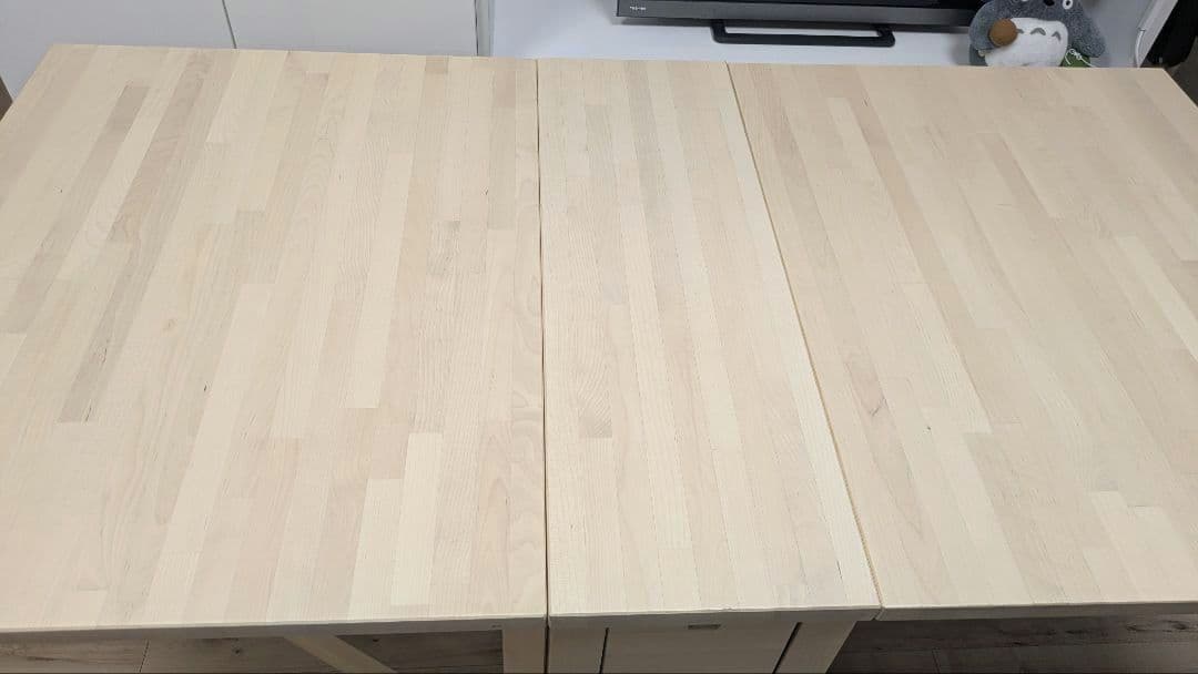 【美品】【廃盤品】【早い者勝ちです。】IKEA NORDEN折りたたみテーブル