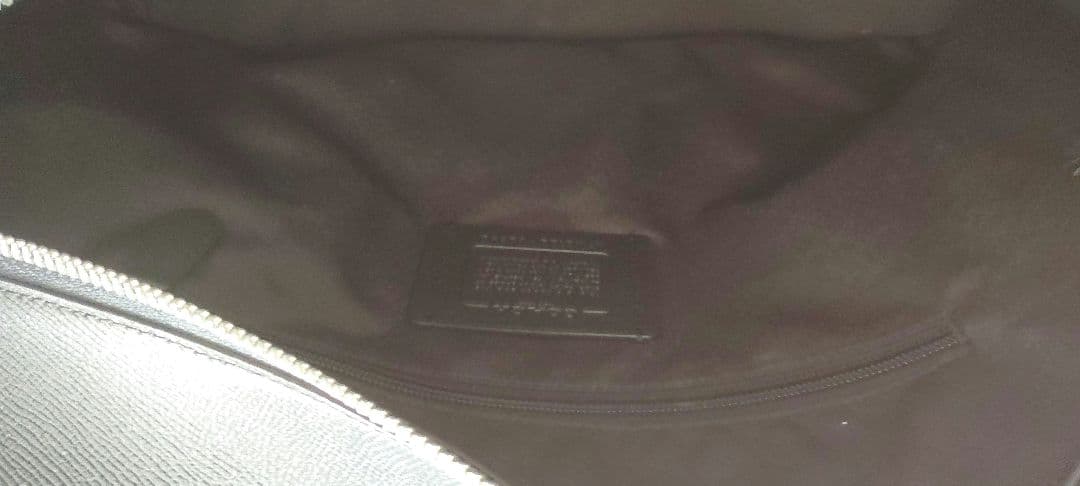 COACH 黒 レザートートバッグ
