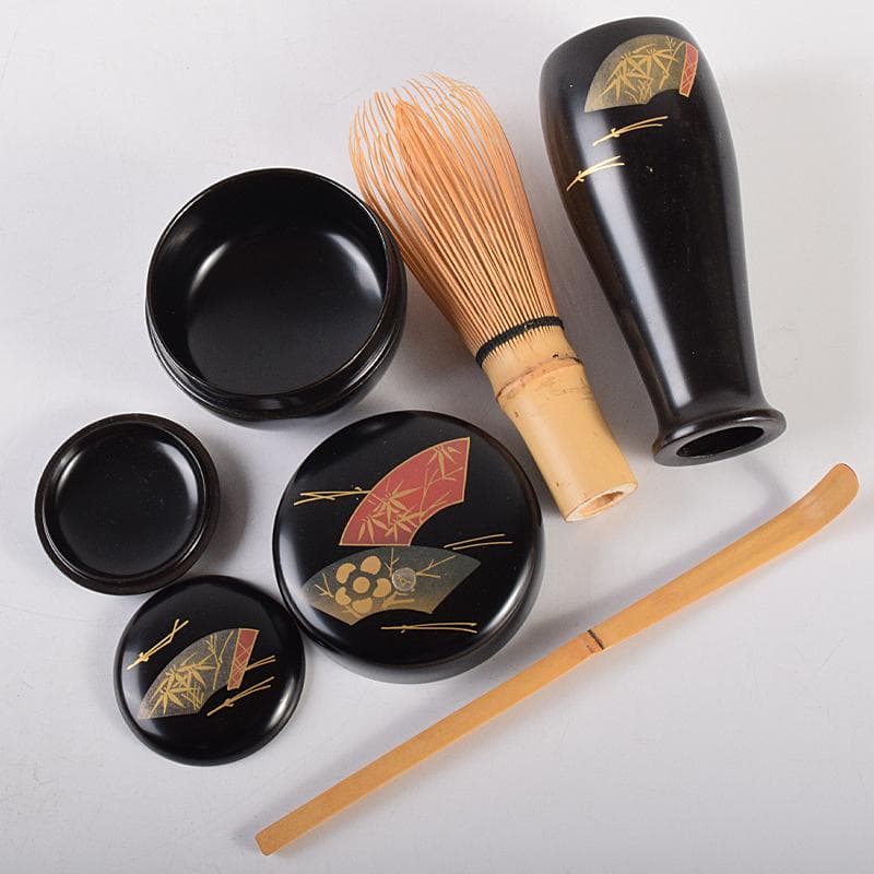 eyeknow74様専用 利休茶箱 棗 茶碗 八点一式 仕覆付 V R7661 - メルカリ