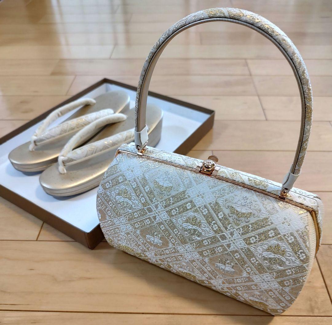 yukari8en☆礼装　和装バッグ 草履セット　和装バッグと草履セット