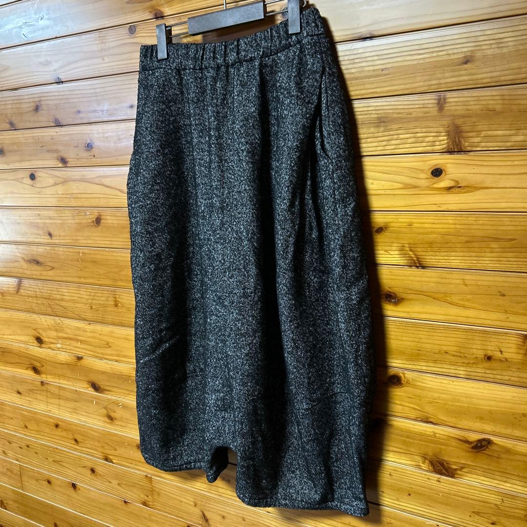 芽風　センソユニコ　秋冬　ウール混　サルエルパンツ　ゆったり