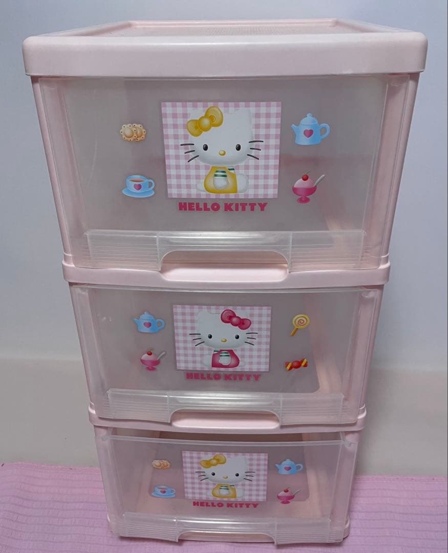 キティまとめ売り収納ケースクッションカップひざ掛けバッグケースぬいぐるみ巾着等