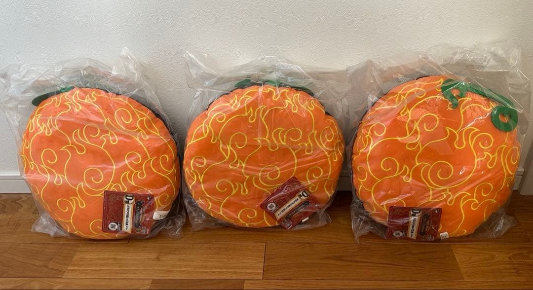 ONE PIECE 一番くじ クッション 帽子型ぬいぐるみ メラメラのぬいぐる実
