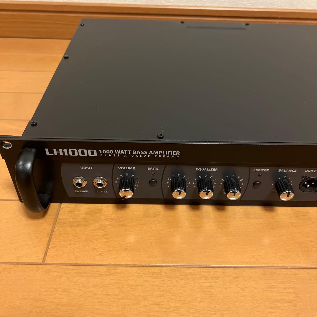 ❶Hartke LH1000 ベースアンプ ❷❸スピーカー➃ラック同時ご購入