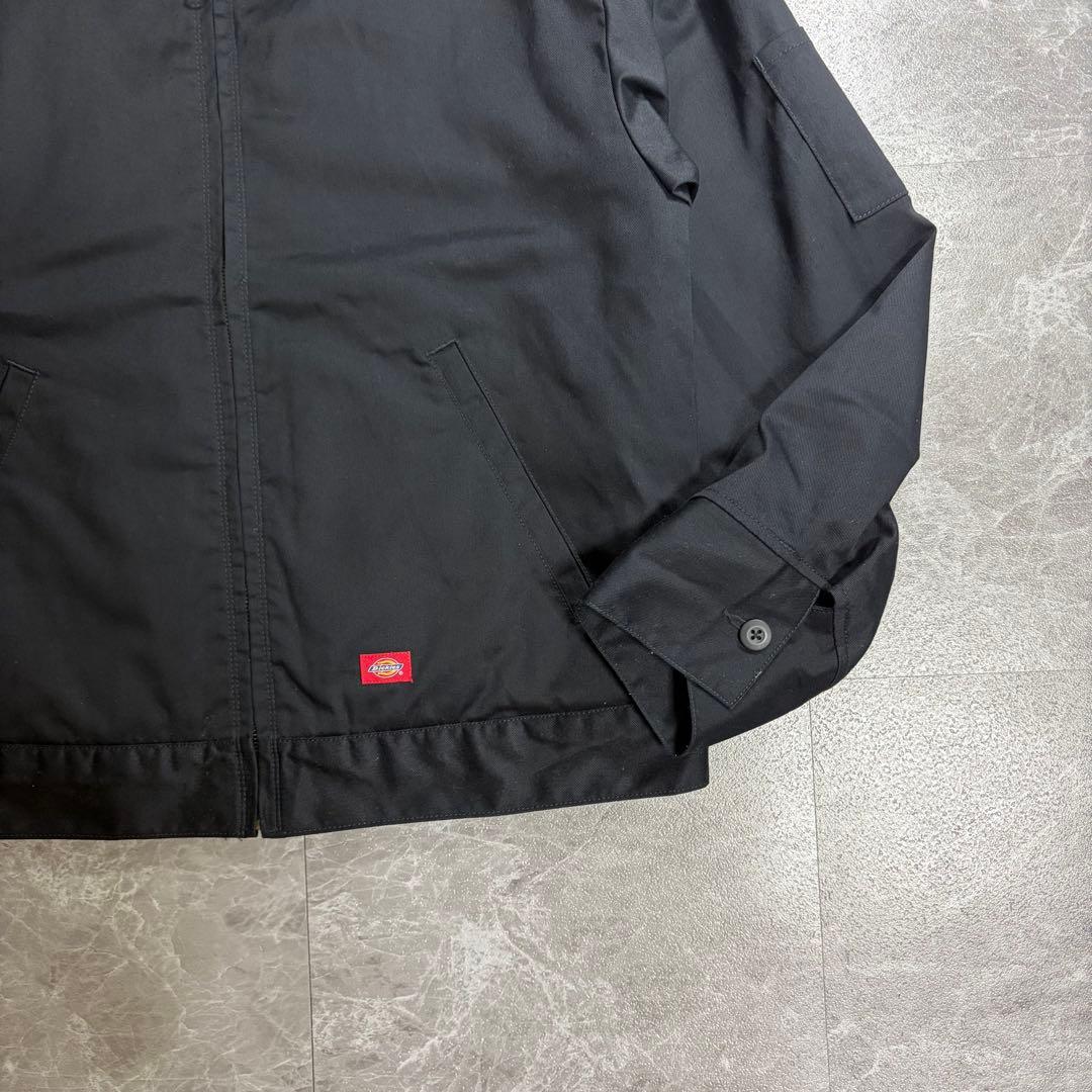 dickies ディッキーズ　ワークジャケット　短丈　ブラック　キルティング
