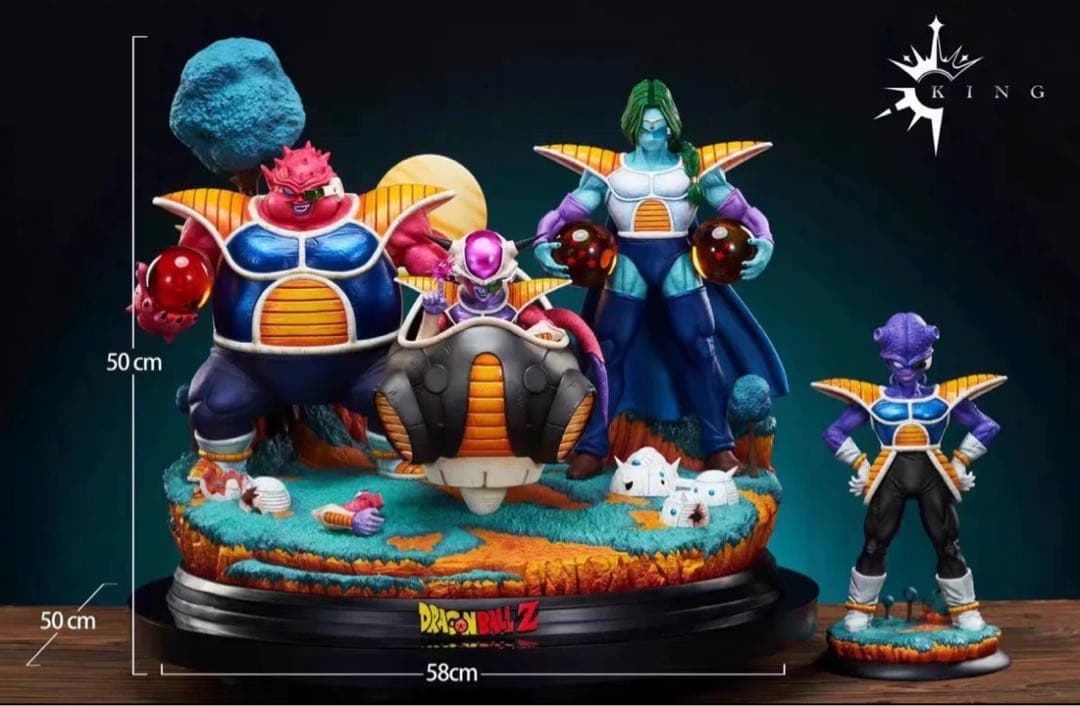 ドラゴンボール フリーザ ガレキ ガレージキット スタチューX③⑦