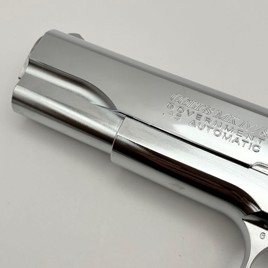 TOKYO MARUI 東京マルイ コルトガバメント ニッケルフィニッシュ