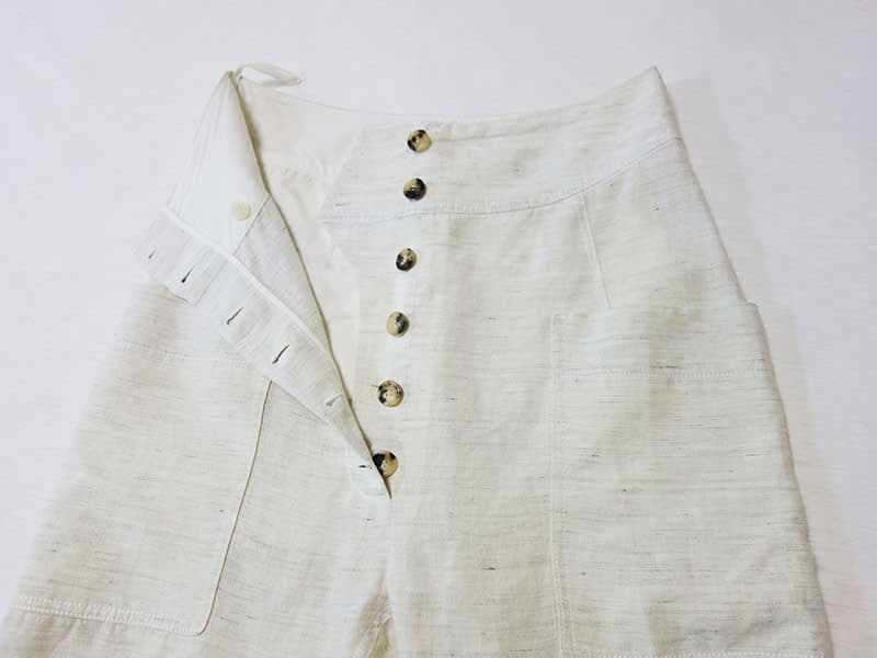 セリーヌ CELINE リネン サルエル カーゴパンツ 34 フィービーファイロ