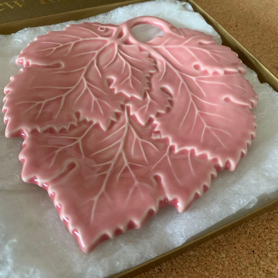 チェコ UPM リーフディシュ プレート メトロポリタン美術館ショップ