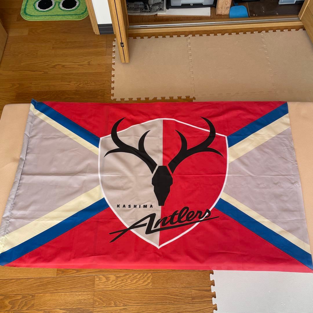 鹿島アントラーズ Lフラッグ 美品 - メルカリ