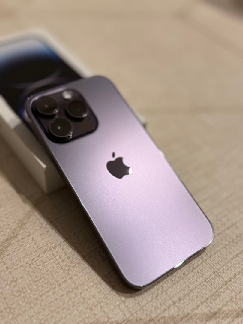 iPhone14pro 512GB SIMフリー ディープパープル