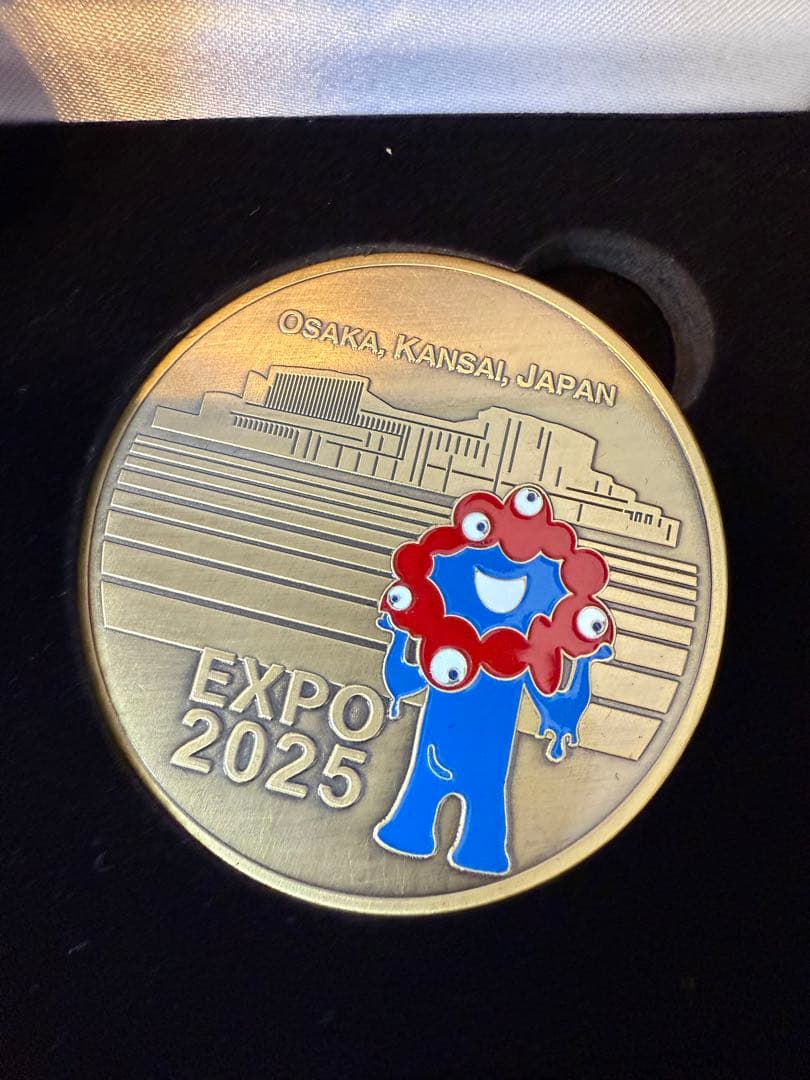 大阪万博 アメリカ館 記念メダル2025大阪EXPO 非売品箱付 USA