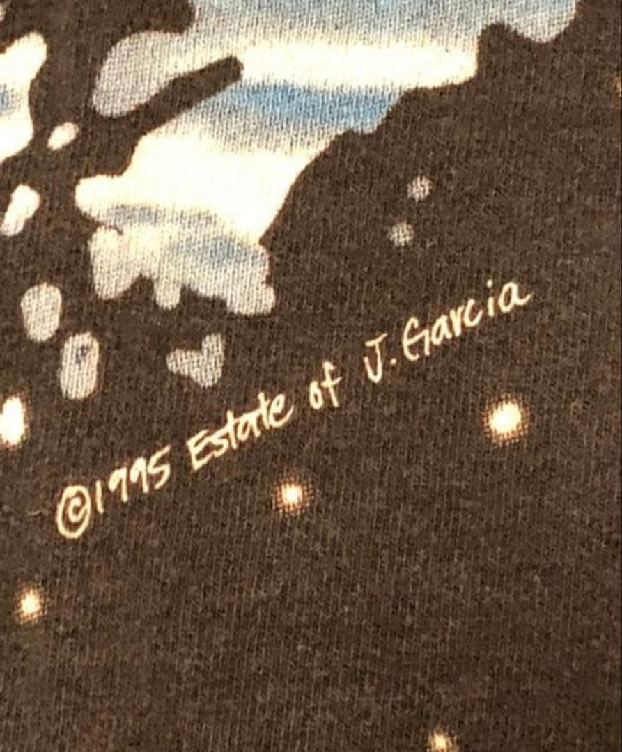 F*7様 95年コピーライト 美品 ブラック バンドTシャツ グレイトフル・