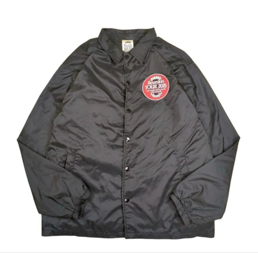 Reunion TOUR 2021 コーチ ジャケット ナイロン ブラック XL