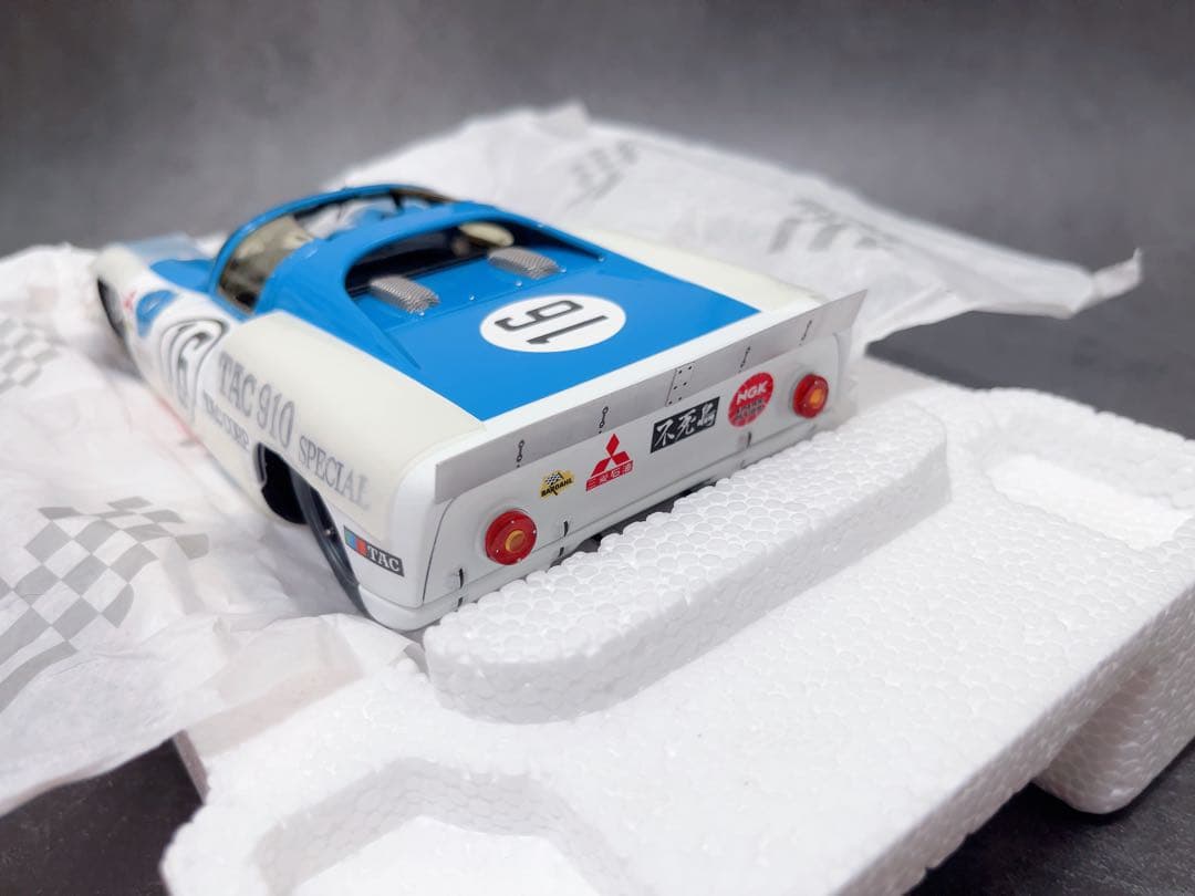 エグゾト 1/18 ポルシェ 910 日本GP #16 風戸裕/長谷川弘