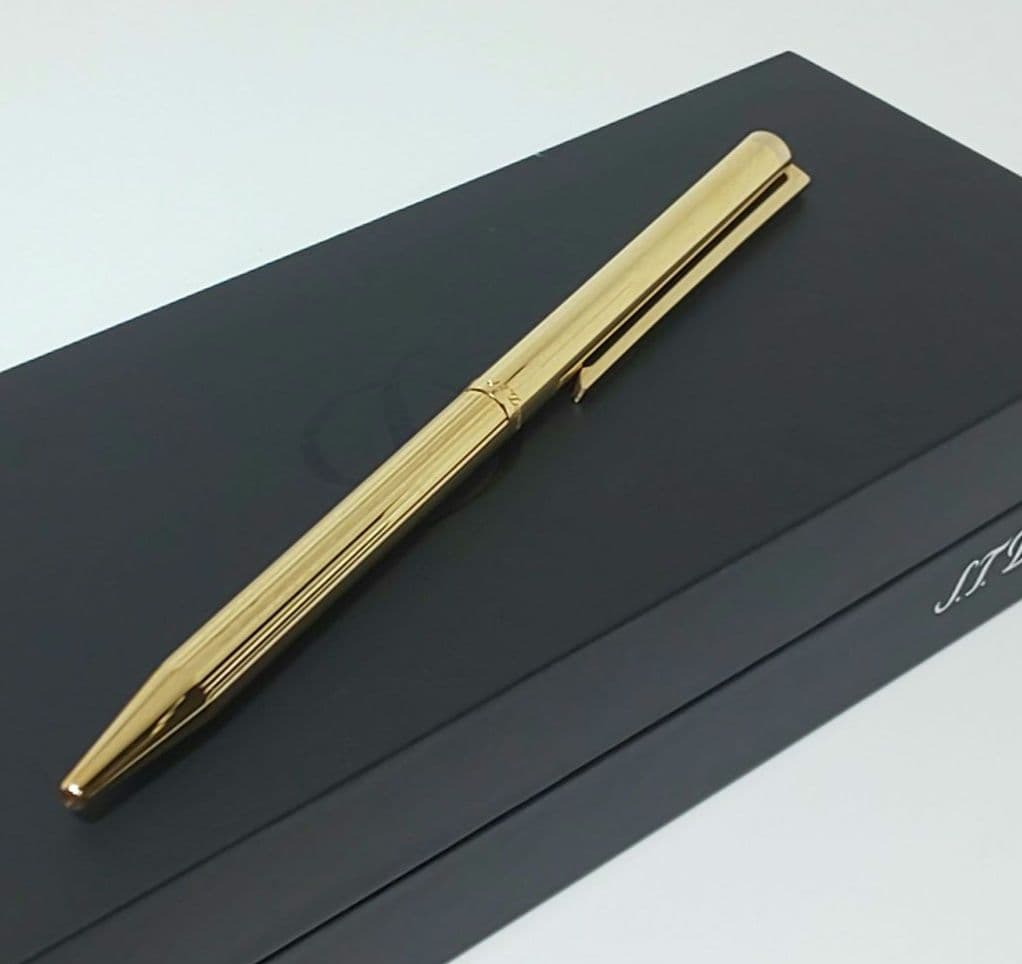 【未使用】S.T.Dupont デュポン ボールペン&シャープペン ゴールド