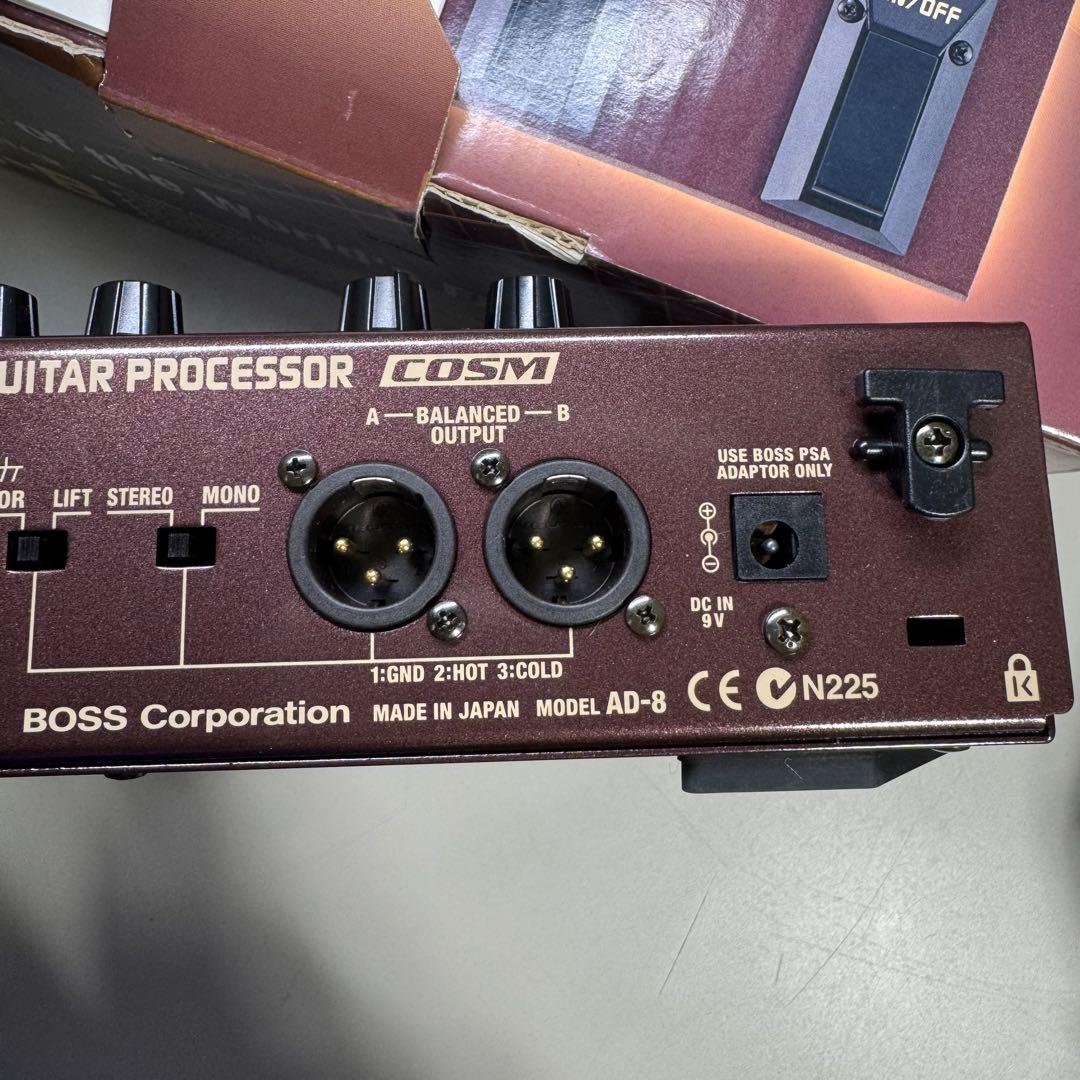 ジャンク品】BOSS AD-8 アコースティックギター エフェクター