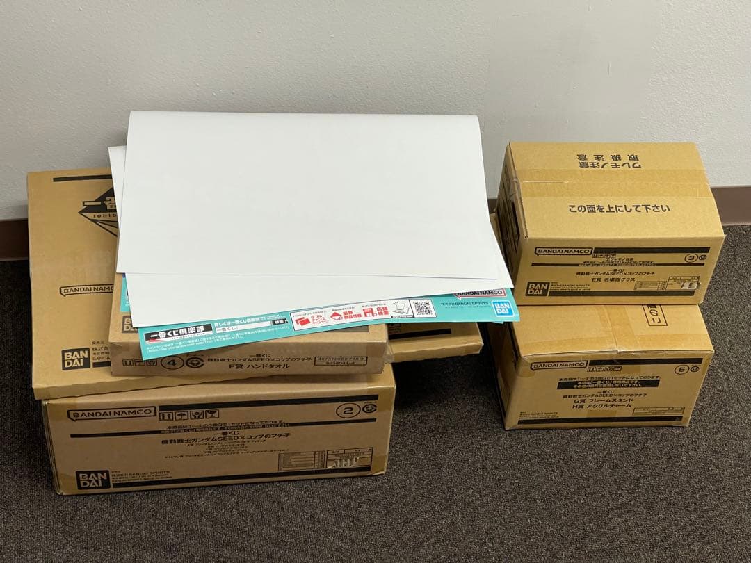 【ロット販売】一番くじ 機動戦士ガンダムSEEDxコップのフチ子　フルセット