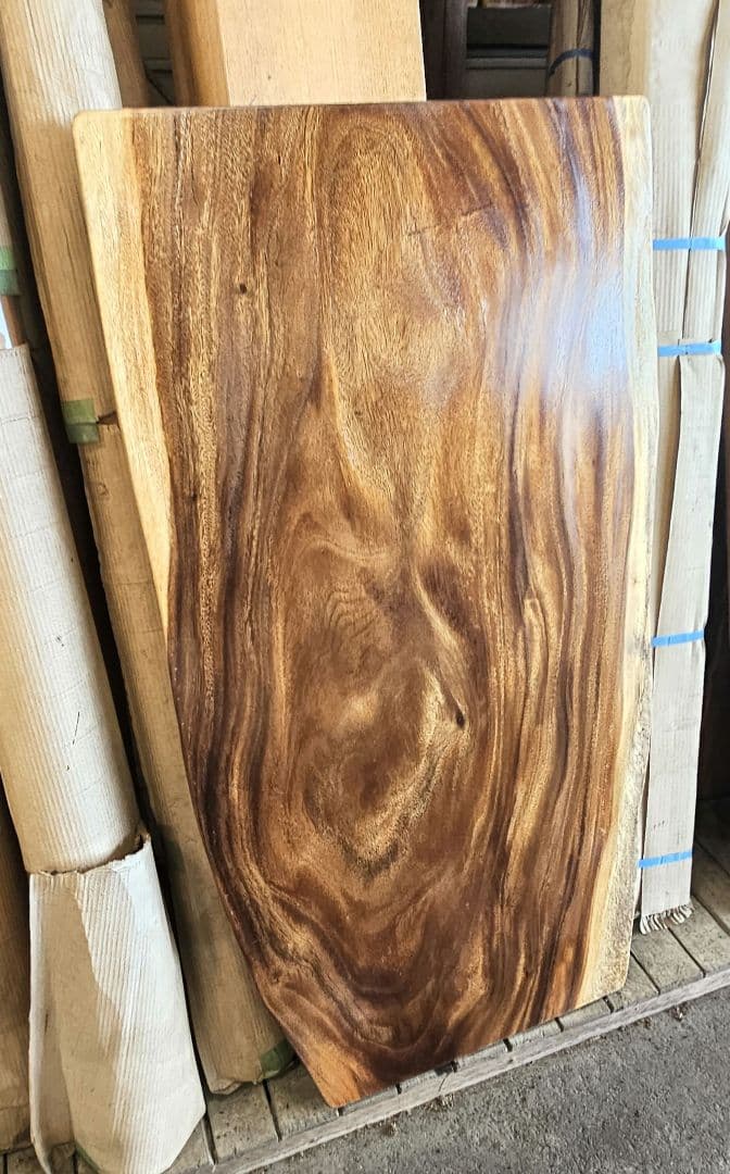 最終価格　モンキーポッド　一枚板　カウンター　ダイニングテーブル　ウォールナット