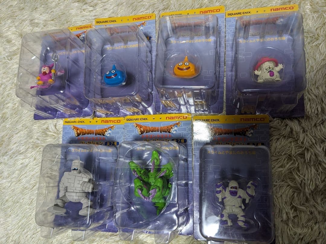 ドラゴンクエストコレクション　スライムとやまたのおろち編　7種セット　フィギュア