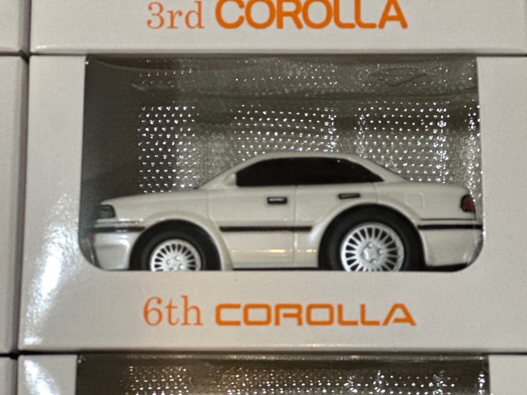 COROLLA 40th Anniversary ミニカーセット